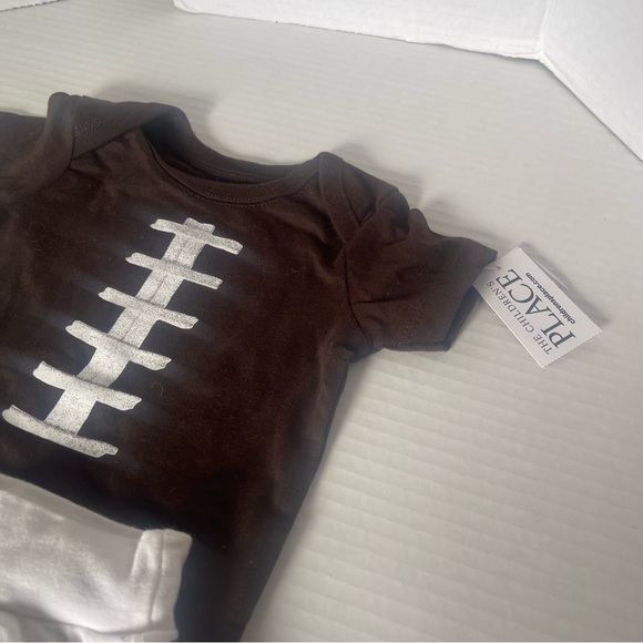 Child’s Place & Rae Dun Baby brand | Football | Onesie Set| Baby Boy Clothes - Picture 2 of 8